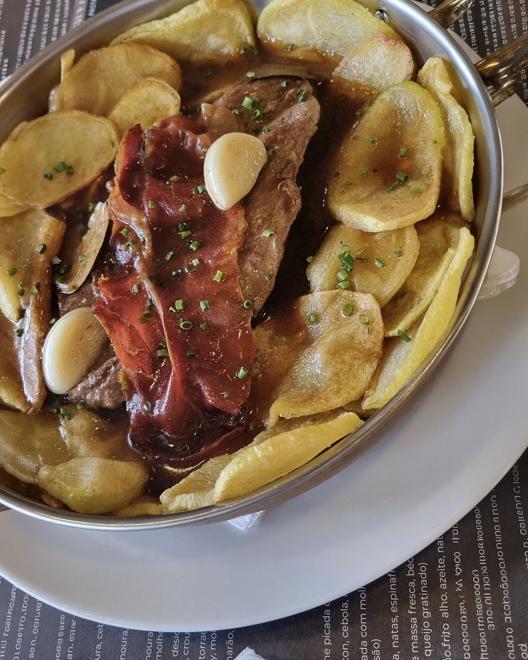 Bife à Portuguesa