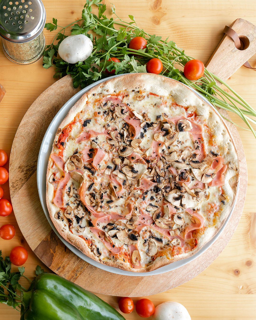 Prosciutto e Funghi