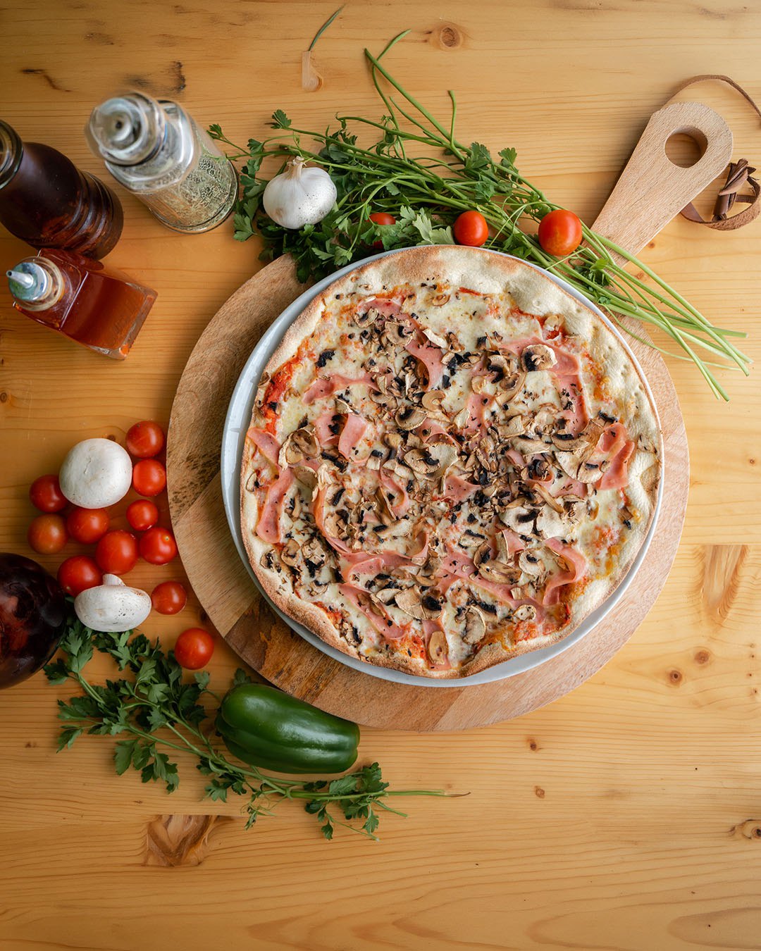 Prosciutto e Funghi