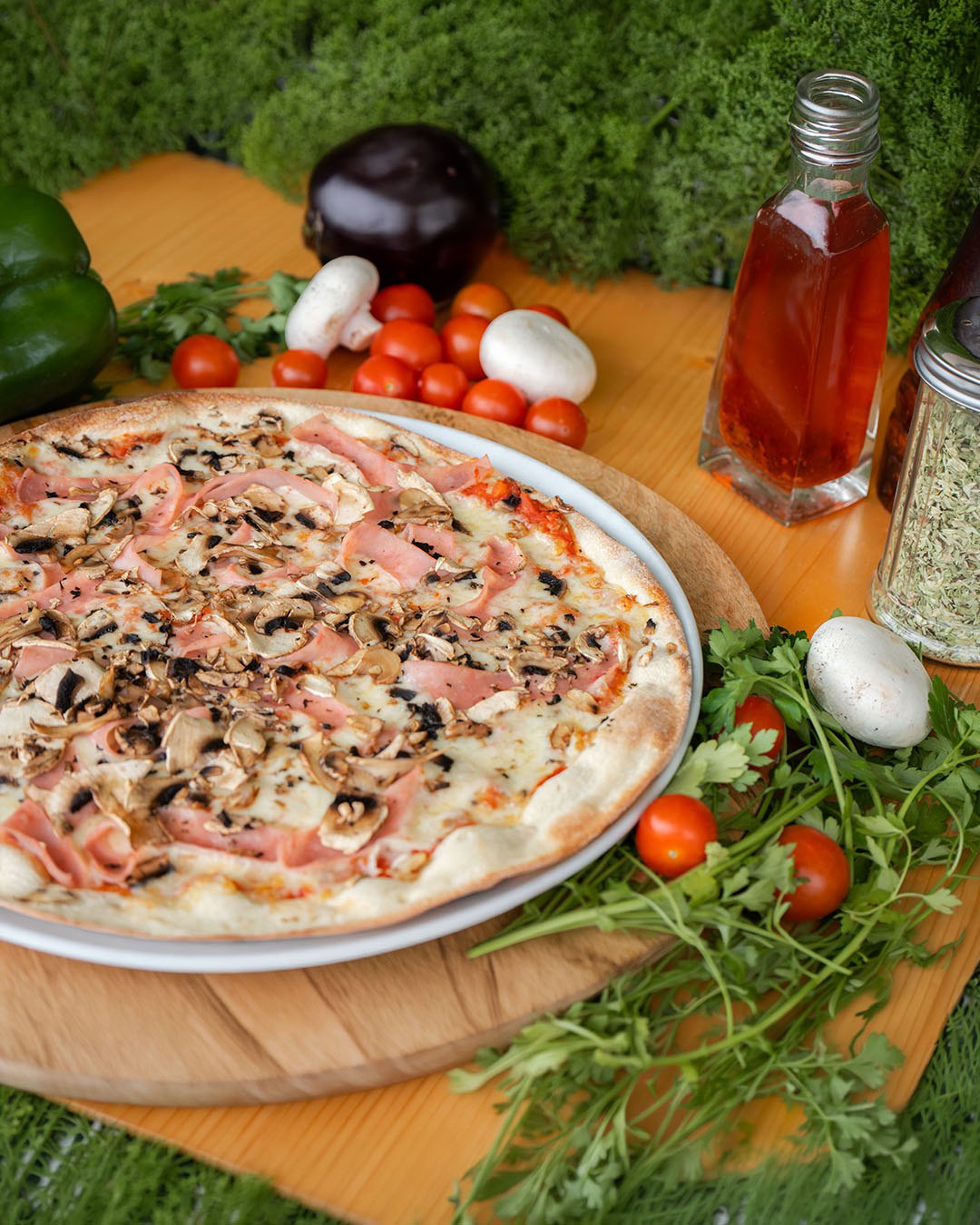 Prosciutto e Funghi